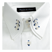 ドゥエボットーニ二枚衿